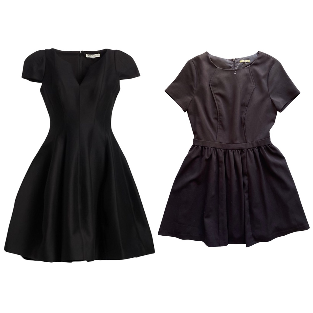 Gianni Bini Short Sleeve Classic Black Dress Sz XS - Picture 3 of 8